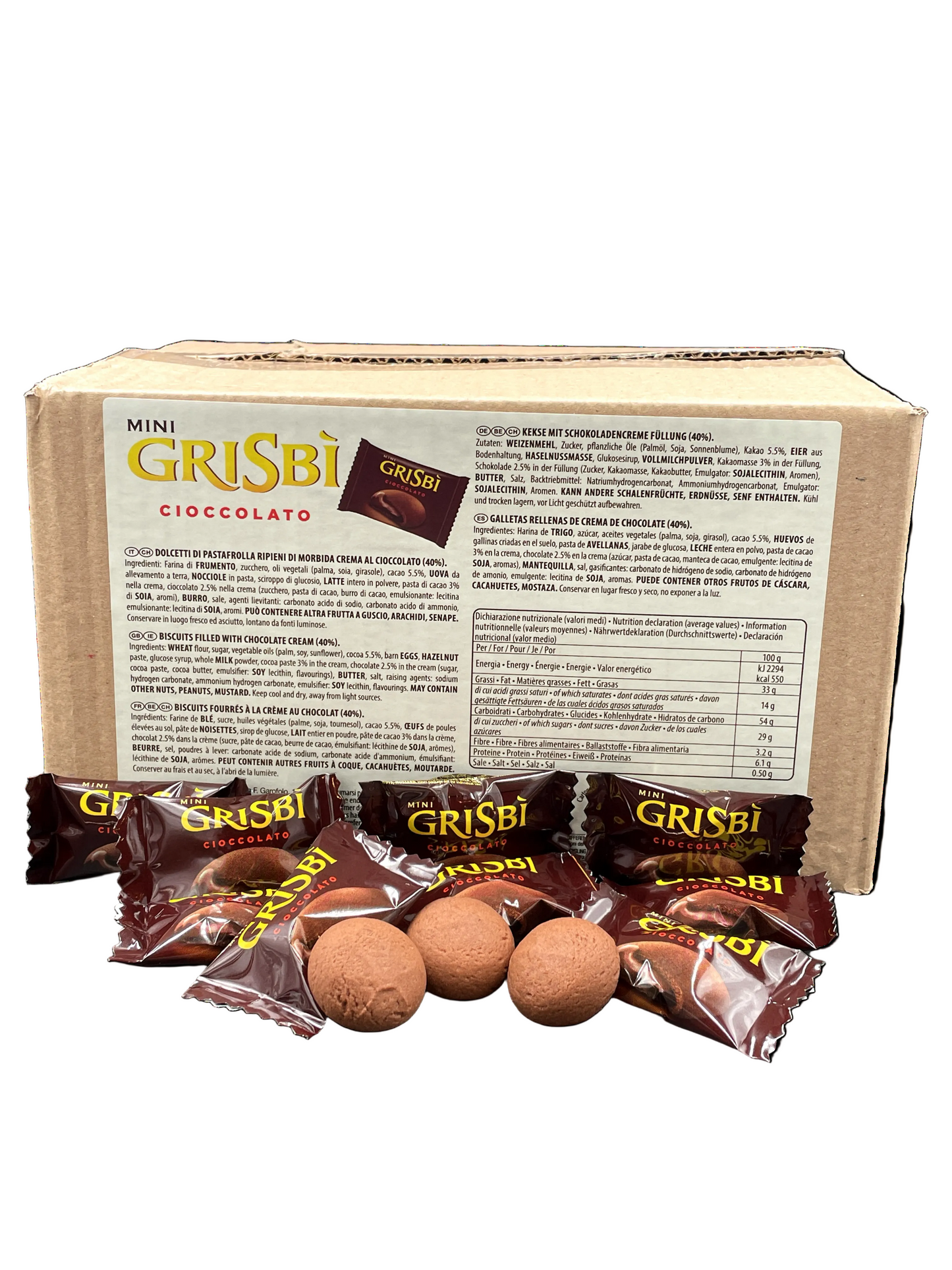 Mini Grisbì Cioccolato - 1000gr