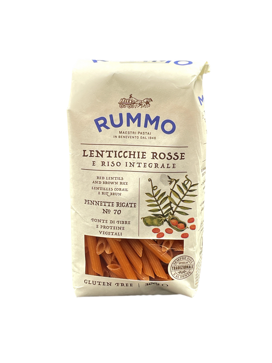 Rummo Pennete Rigate Lenticchie rosse e Riso integrale - 300g