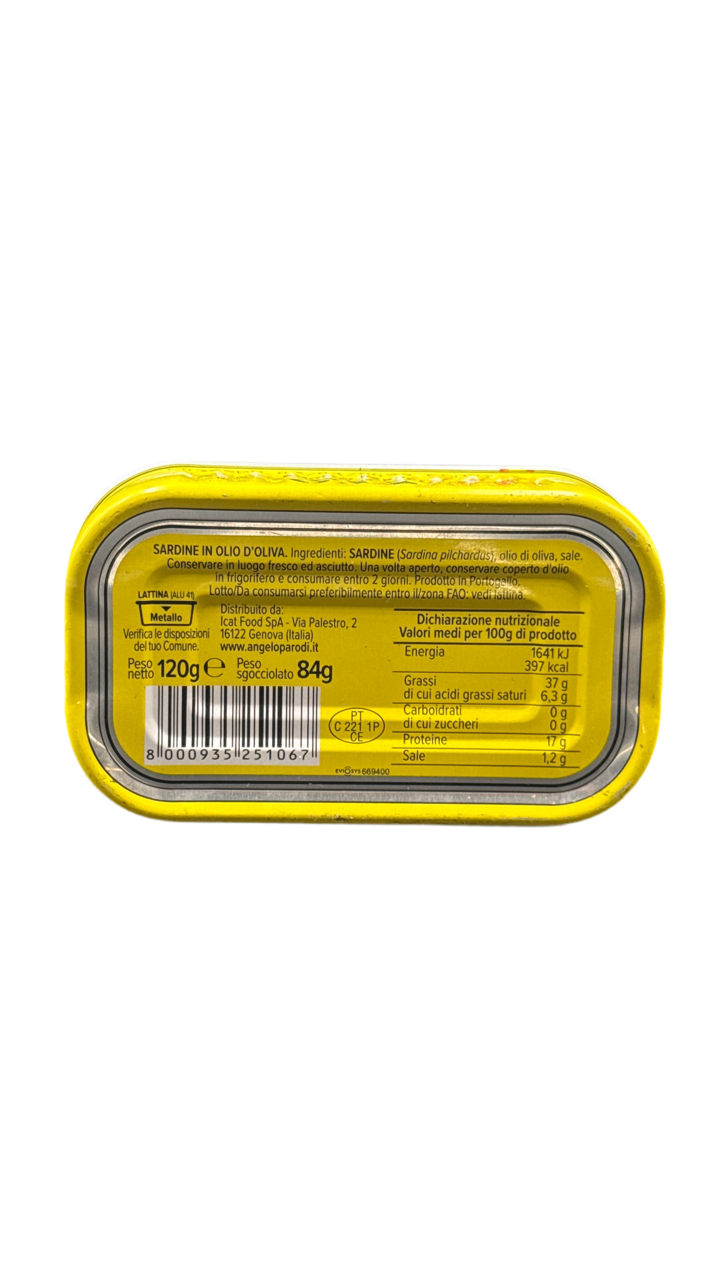 Angelo Parodi Sardine Portoghesi - 120g