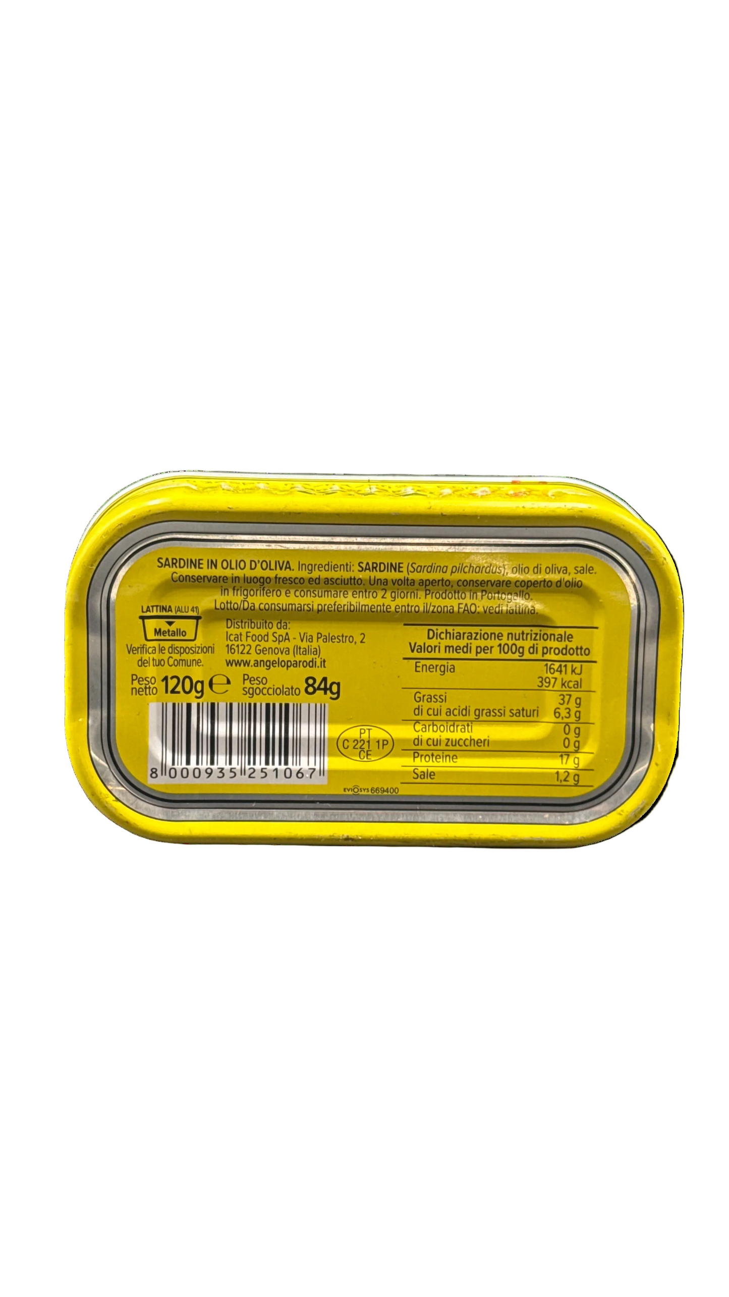Angelo Parodi Sardine Portoghesi - 120g