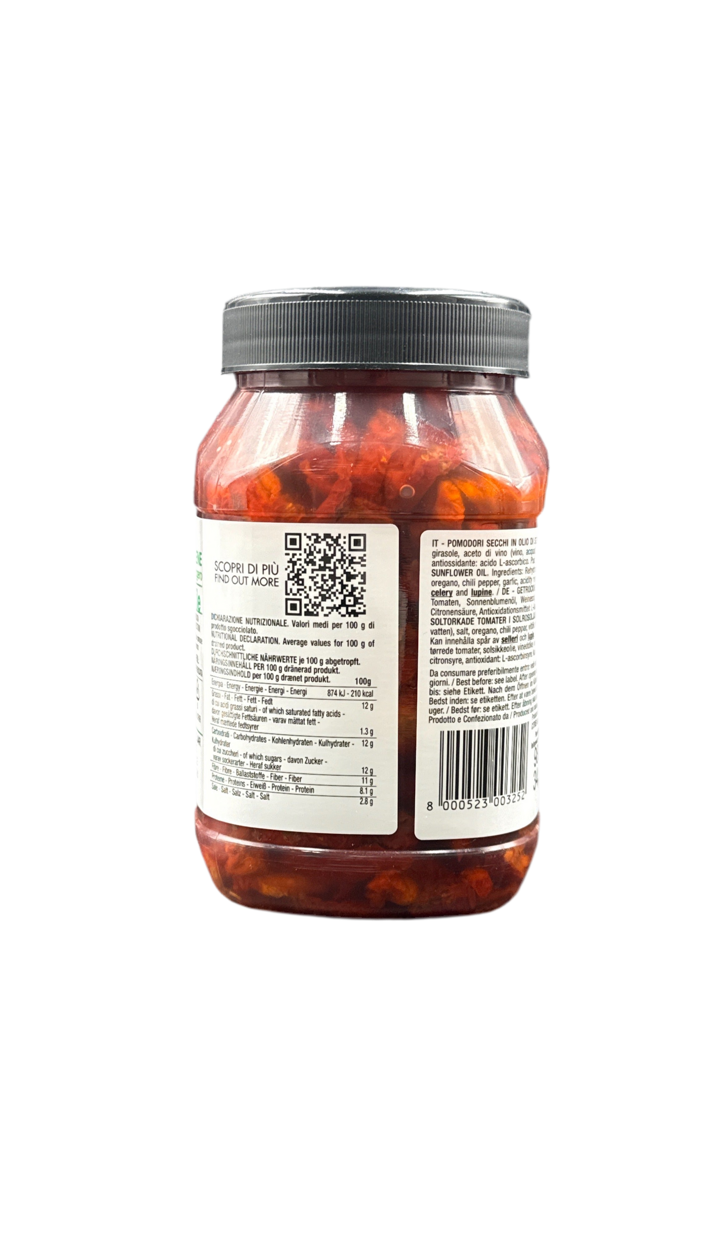 Pomodori Secchi Filetti - Citres (Nettogewicht 980g)