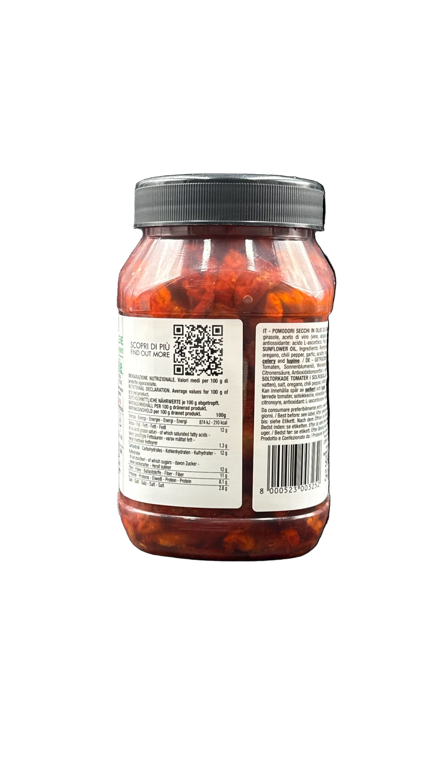Pomodori Secchi Filetti - Citres (Nettogewicht 980g)