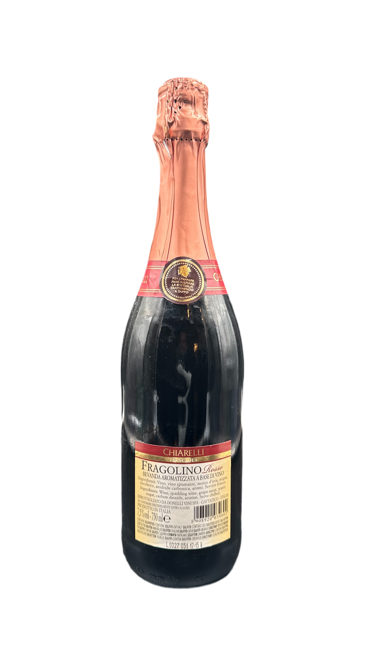 Chiarelli Fragolino - 75cl