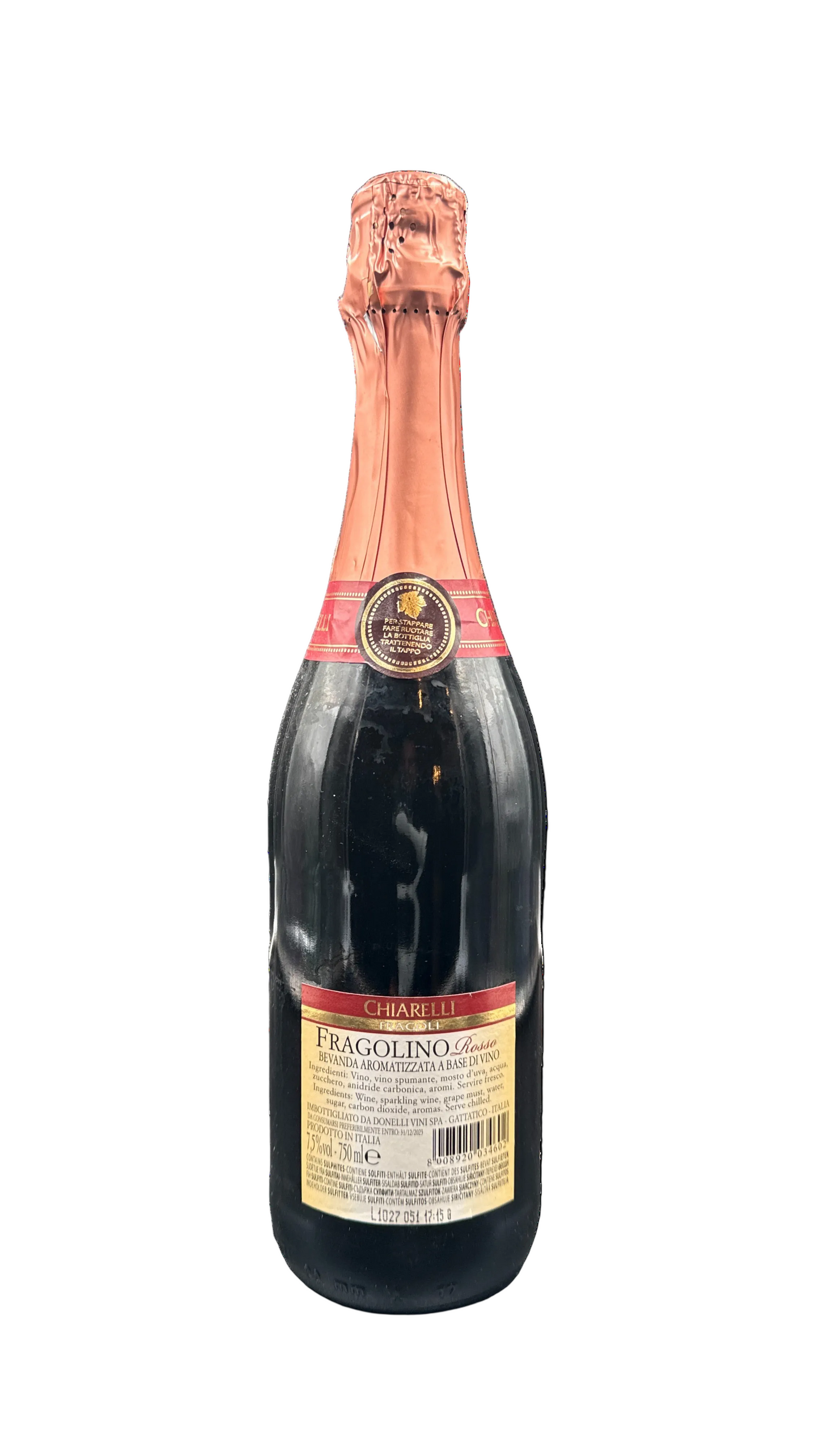 Chiarelli Fragolino - 75cl