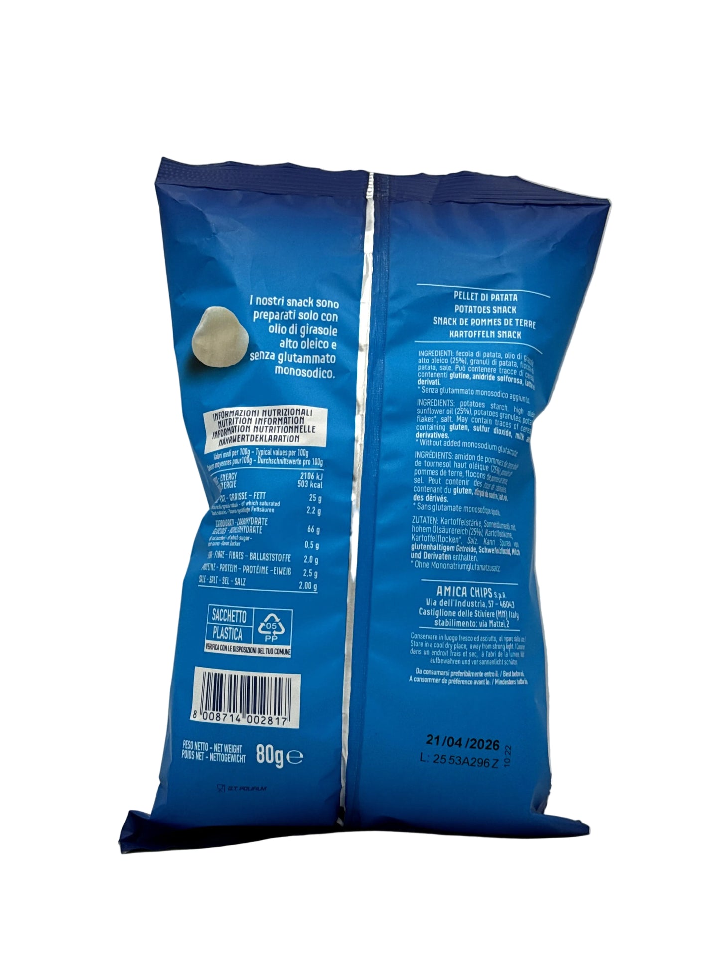 Blanca - Amica Chips 80g