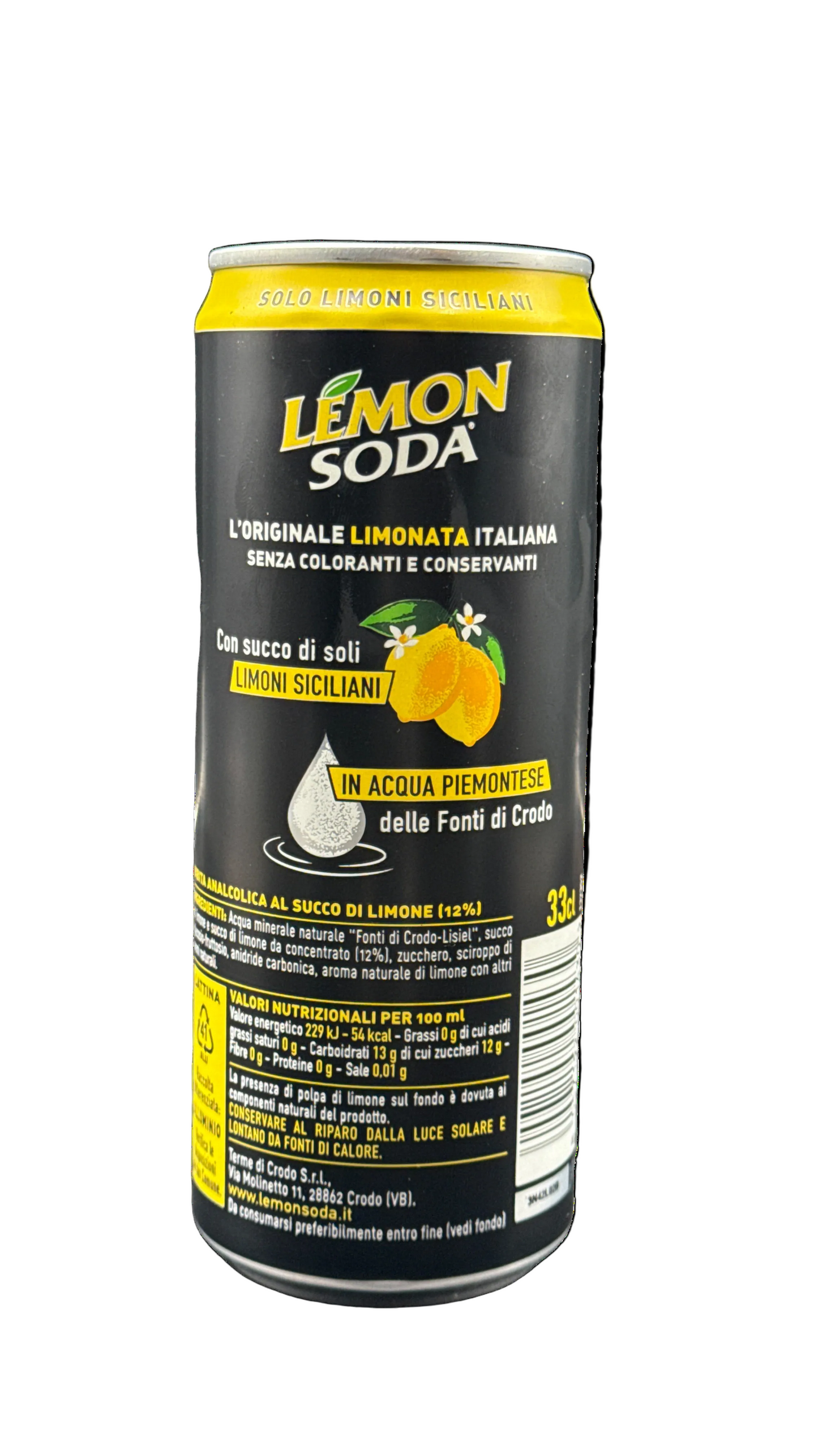 Lemon Soda alkoholfrei - 33cl