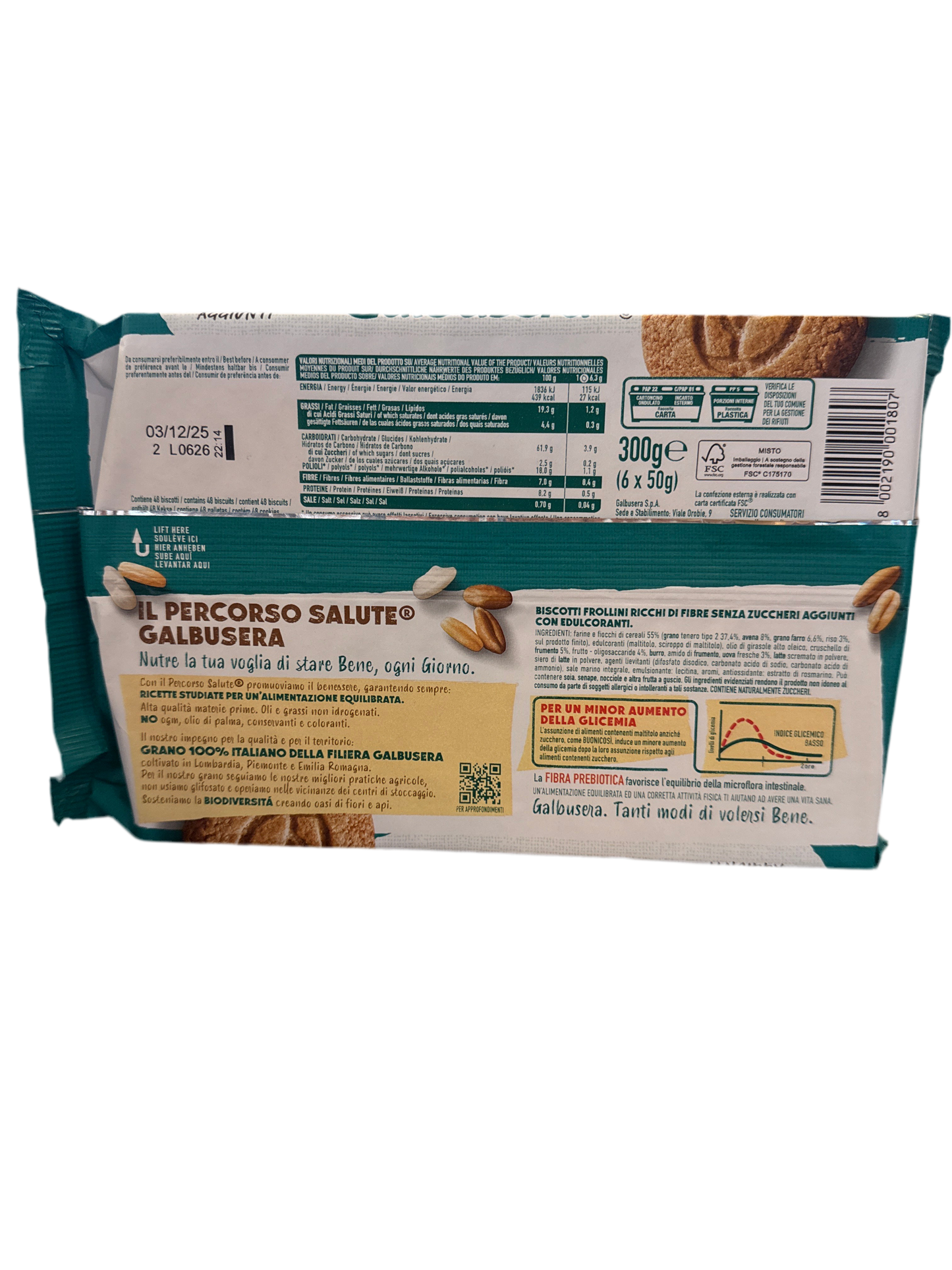 Galbusera Buoni Cosi - (6x 50g)