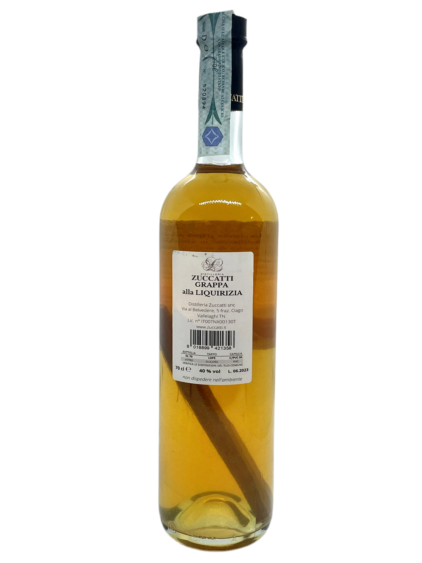 Grappa alla Liquirizia - 70 cl