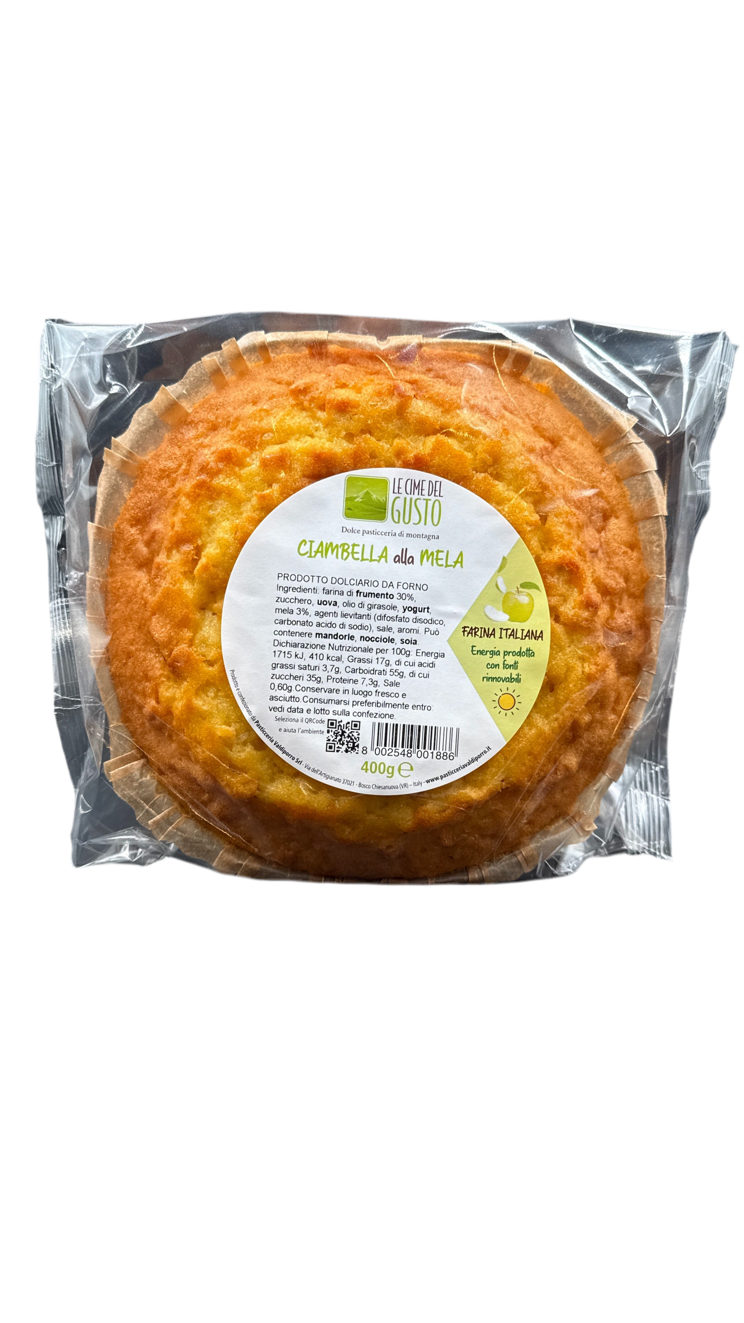 Ciambella alla mela - Le Cime Del Gusto (400g)