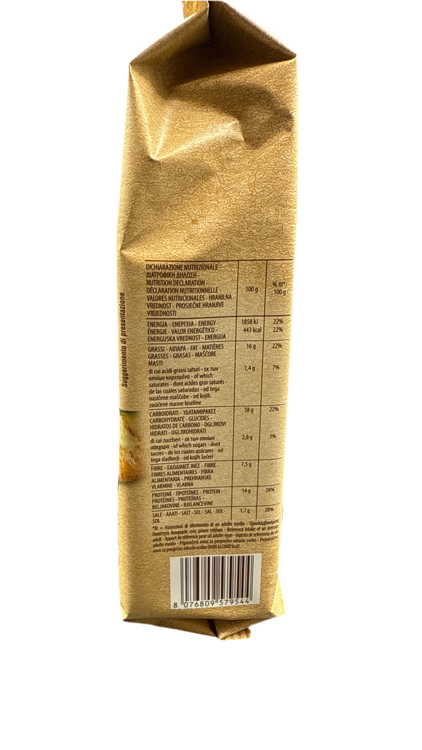 Sgranocchi con farina Integrale - Mulino Bianco (200g)