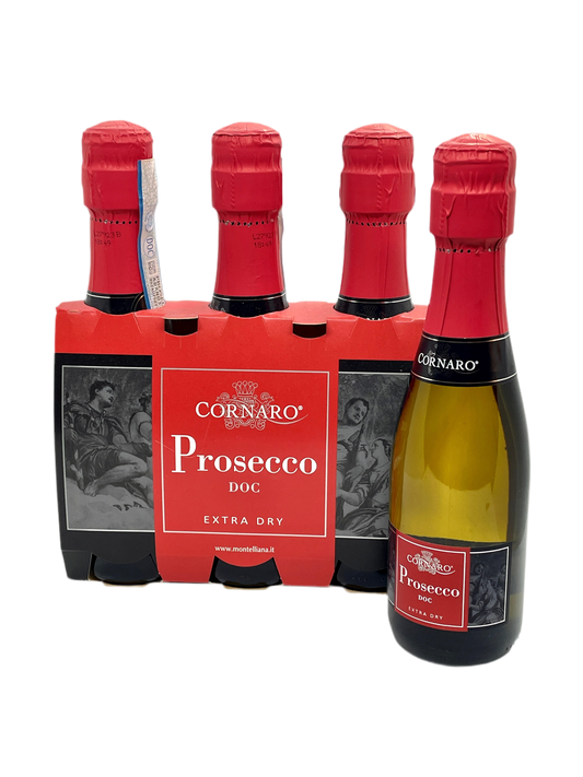CORNARO PROSECCO DOC TREVISO EXTRA DRY - 20 cl (MINI) 3er Pack