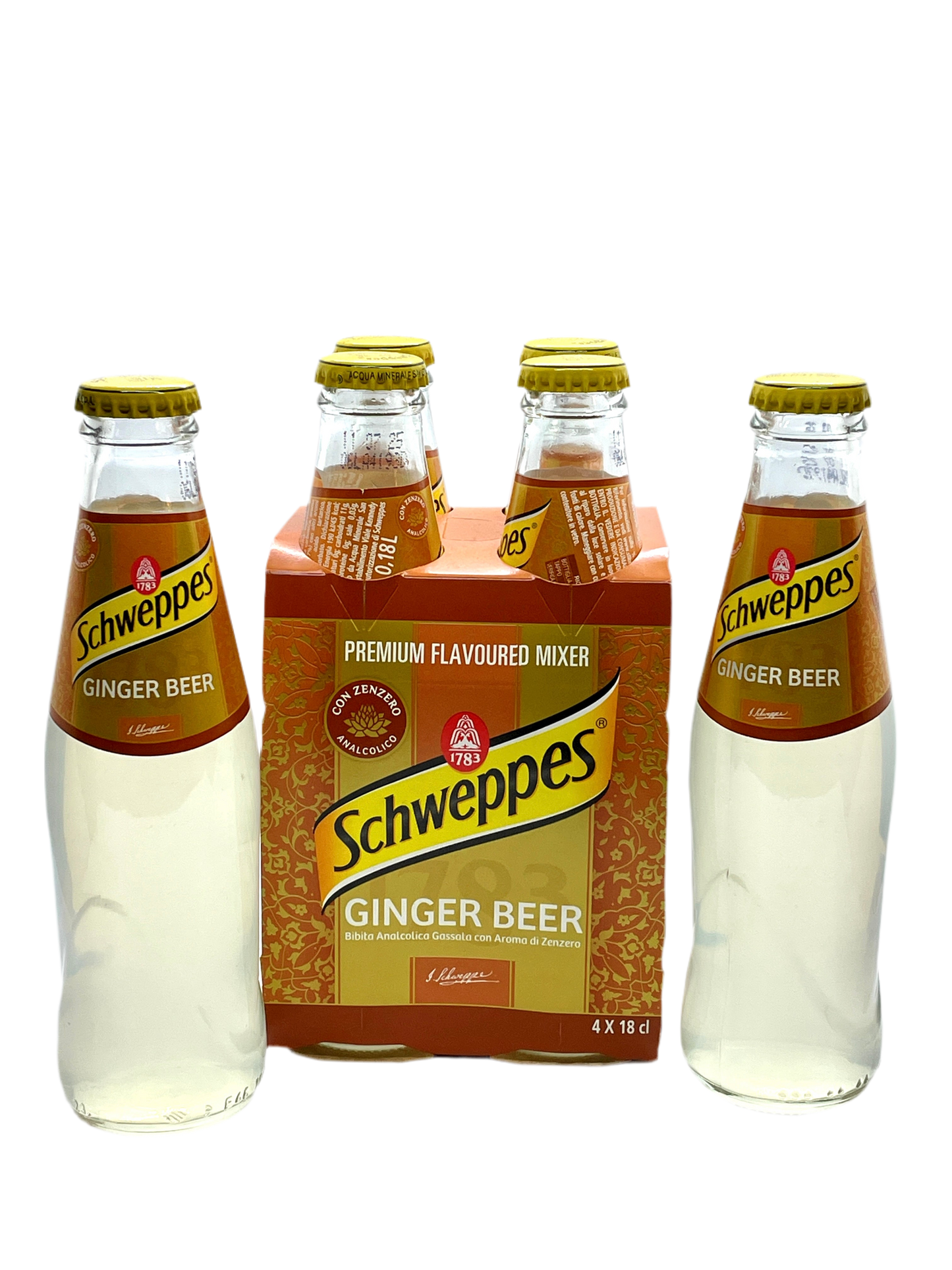 Schweppes Ginger Beer - 4x18 cl