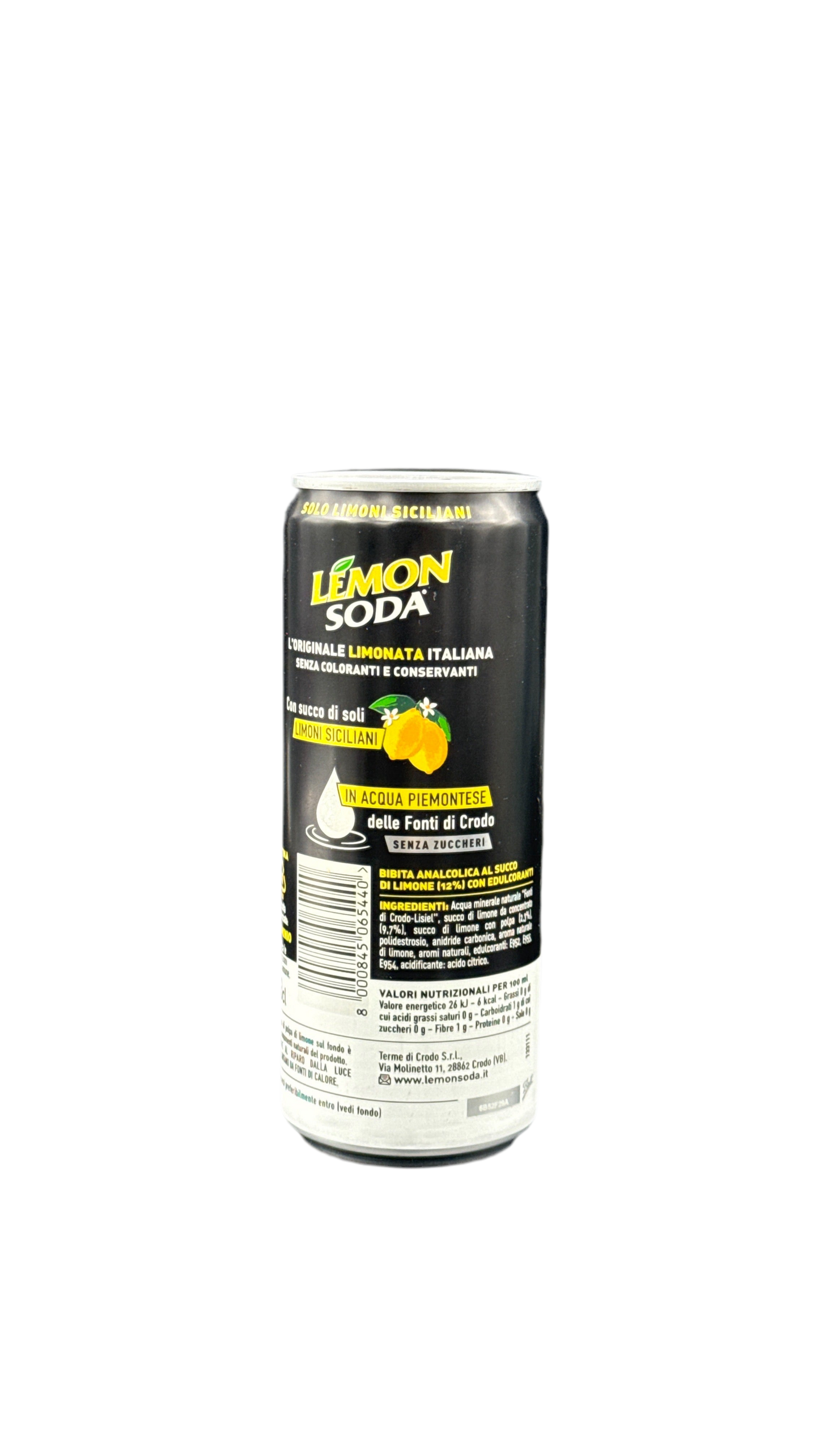 Lemon Soda Zero (alkoholfrei, ohne Zucker) - 330ml