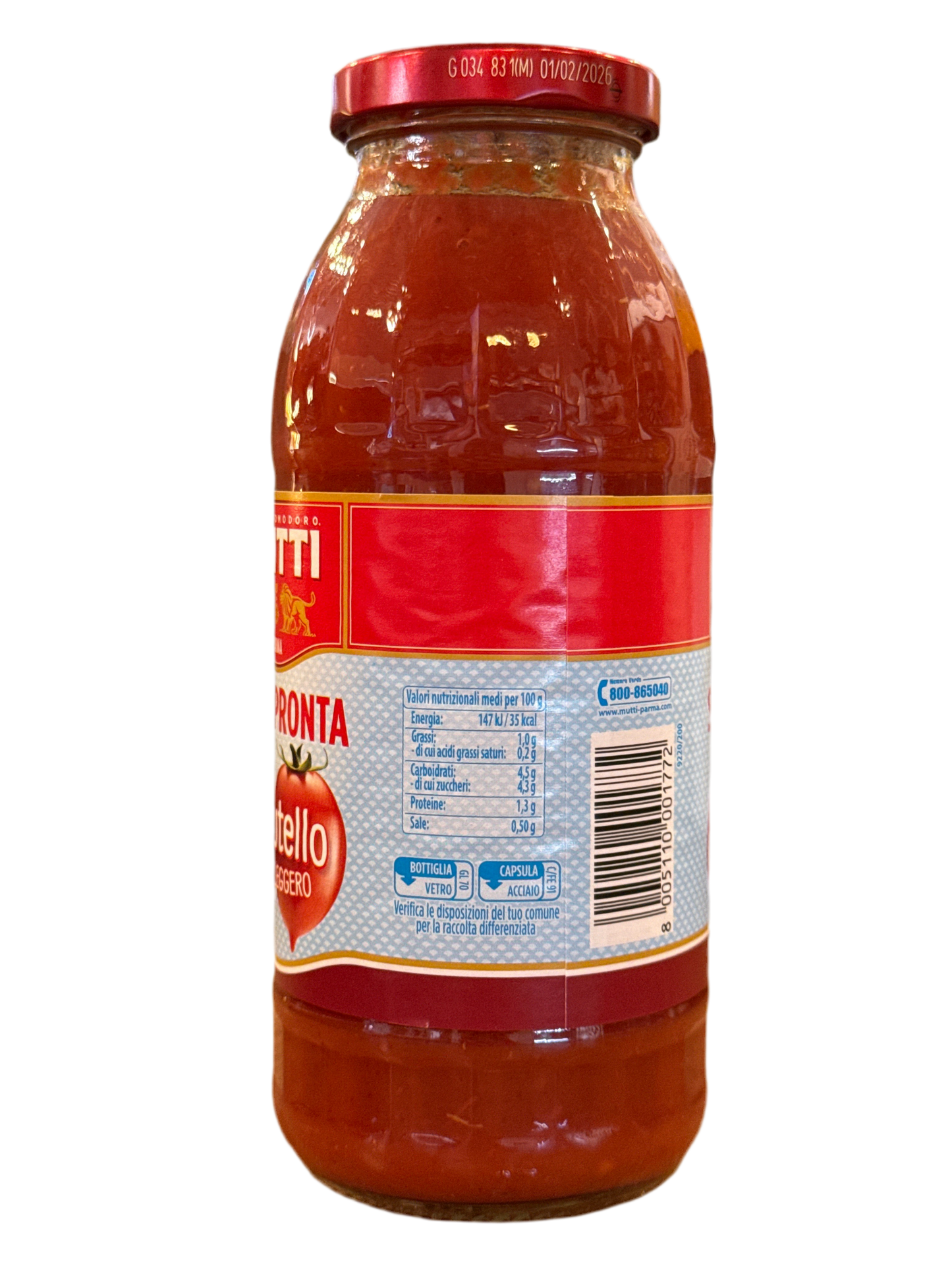 Mutti Salsa Pizzutello - 400g