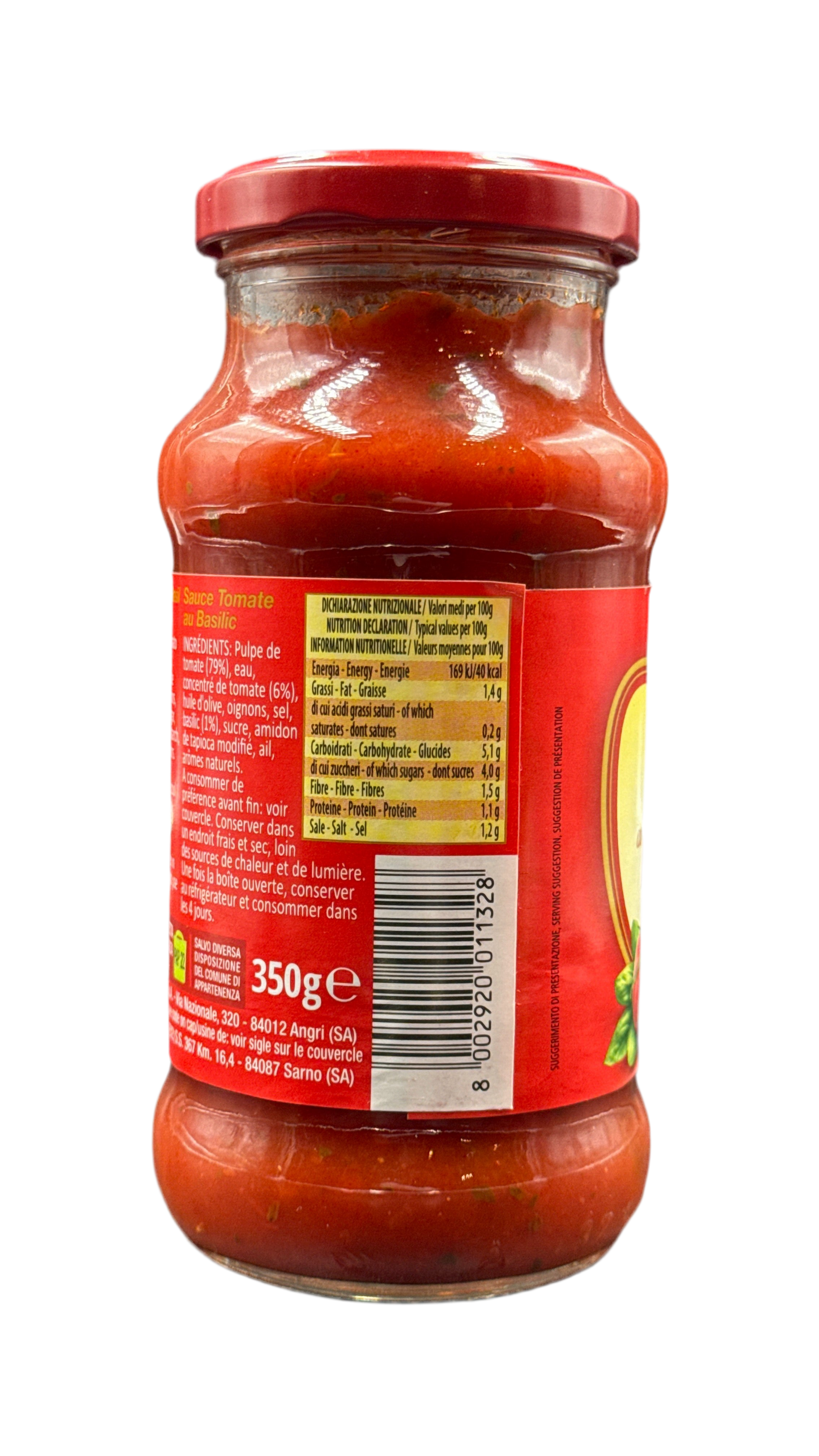 Bella Parma Sugo al Basilico - 350g