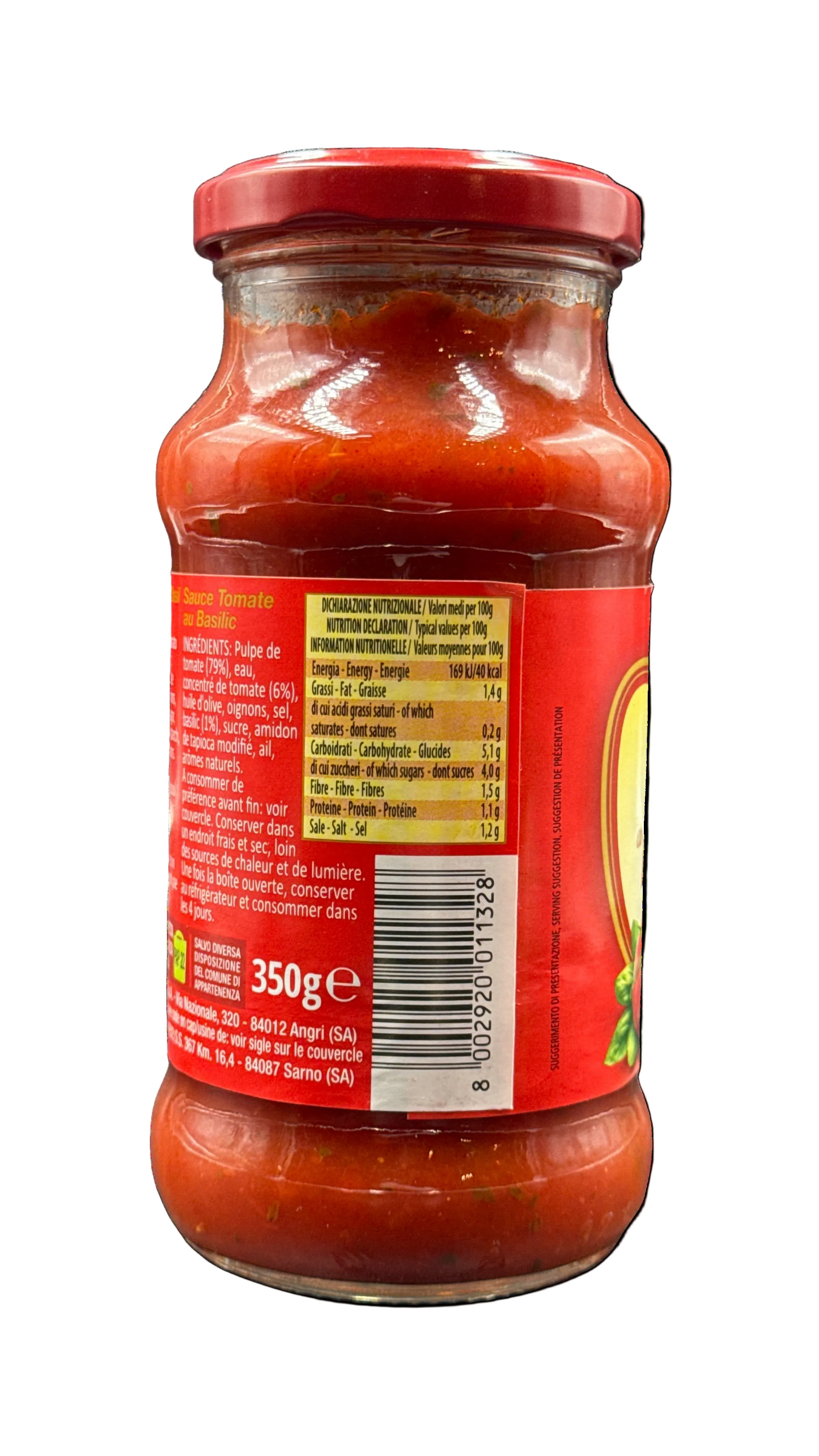 Bella Parma Sugo al Basilico - 350g