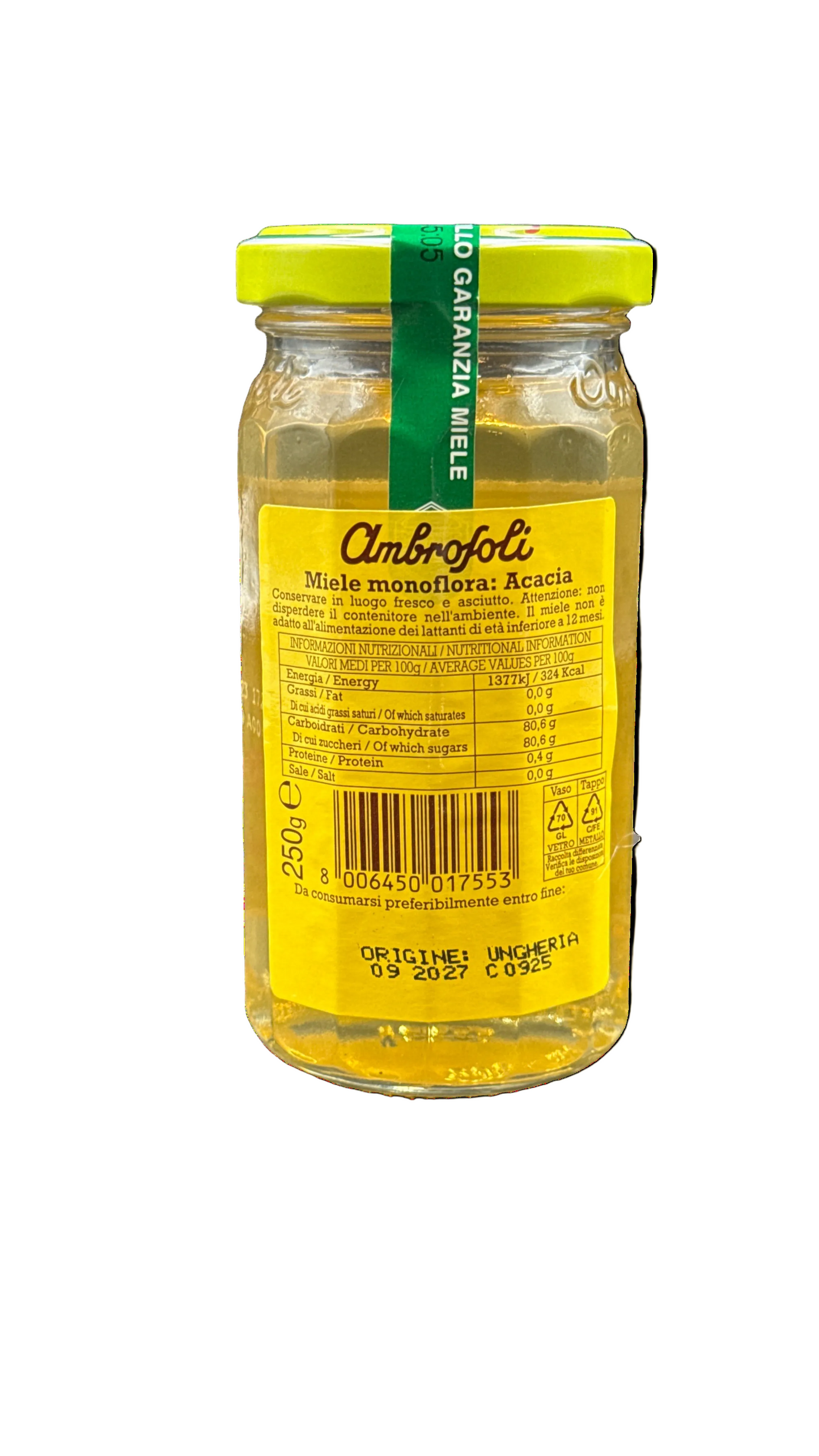 Honey Miele - Miele Ambrosoli (250g)