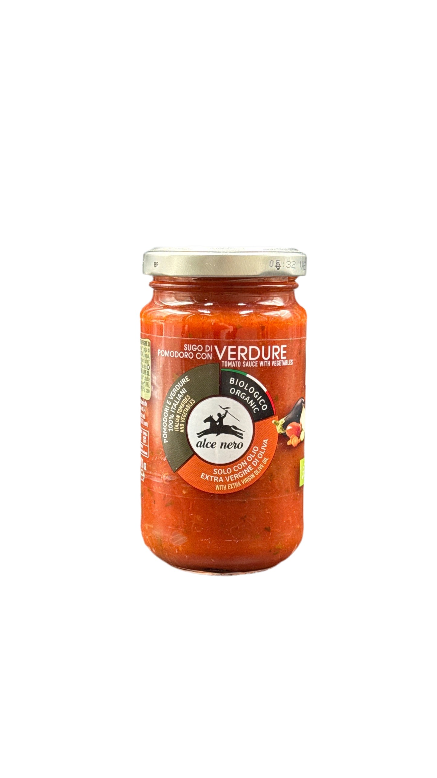 Sugo di Pomodoro con Verdure (alce nero) - 200g