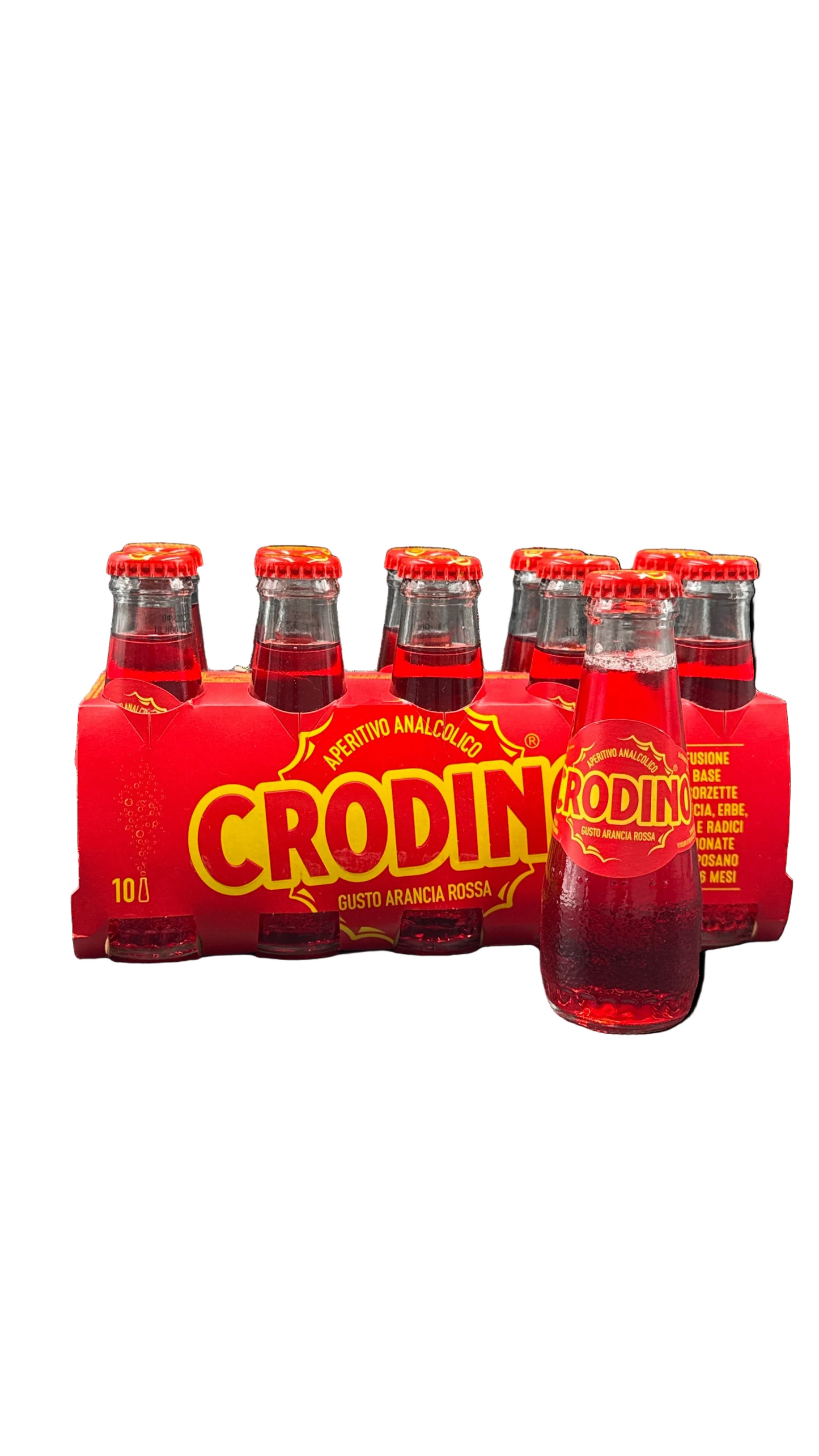 Crodino Gusto Arancia Rossa - 10 x 10 cl