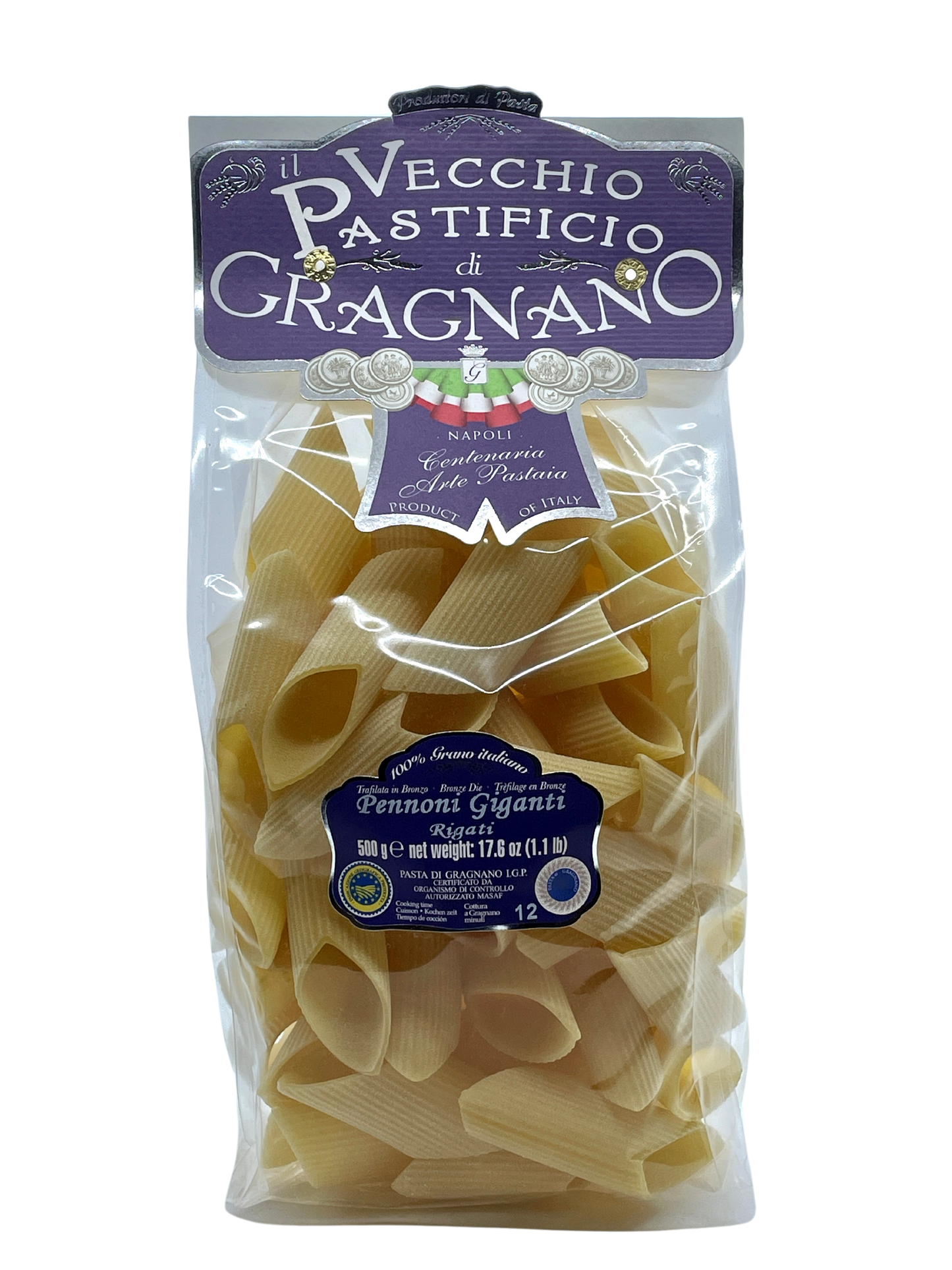 Pasta di Gragnano Pennoni Giganti