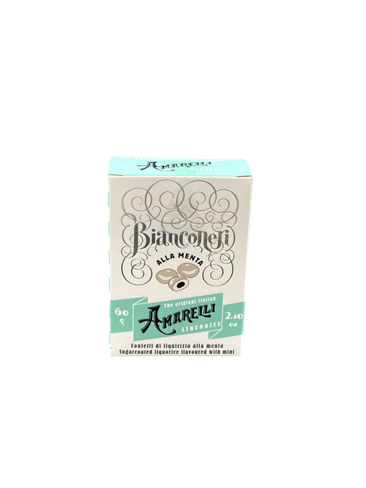 Amarelli Bianconeri alla Menta  - 60g