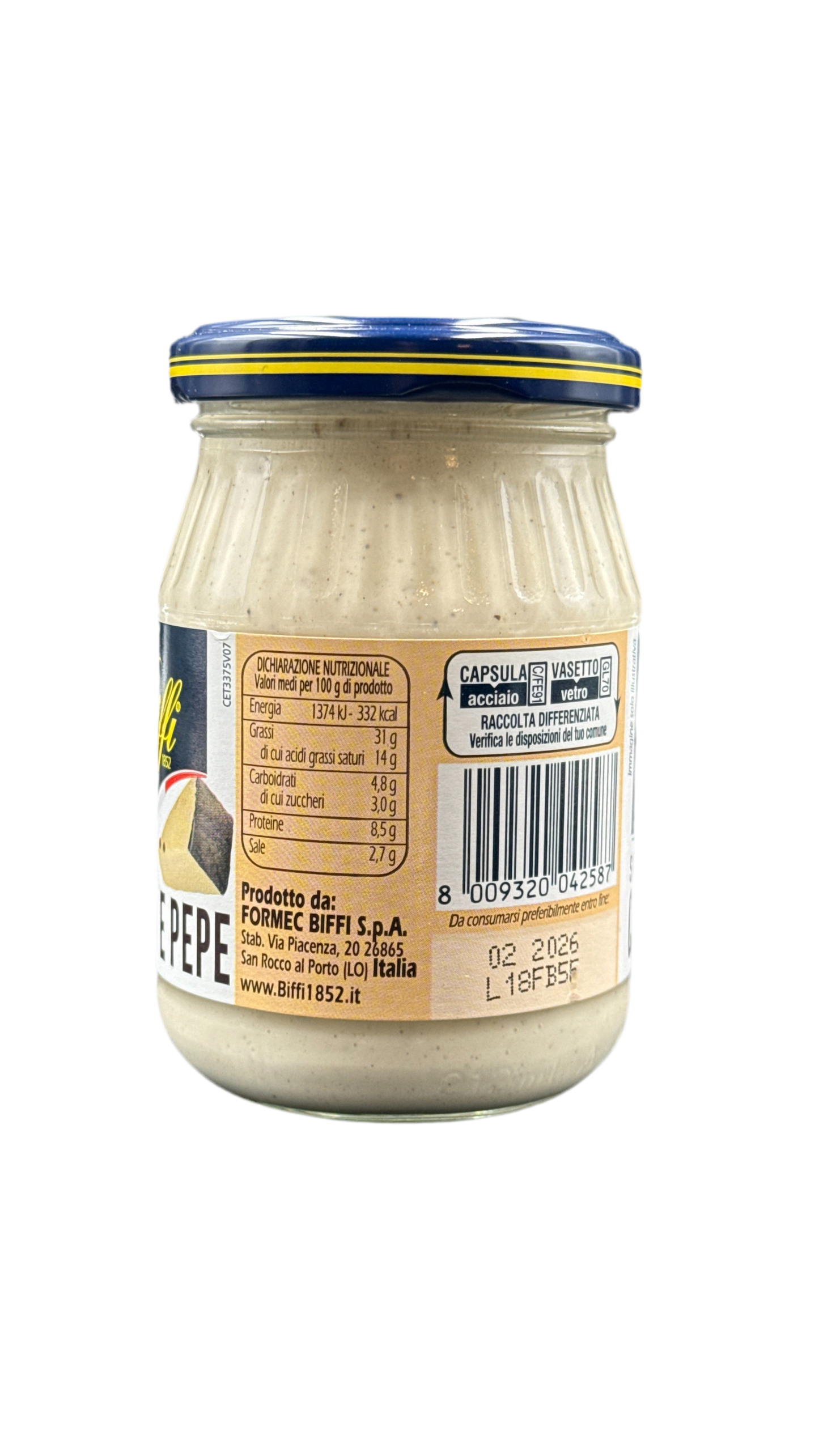 Biffi Sugo Cacio e Pepe - 190g