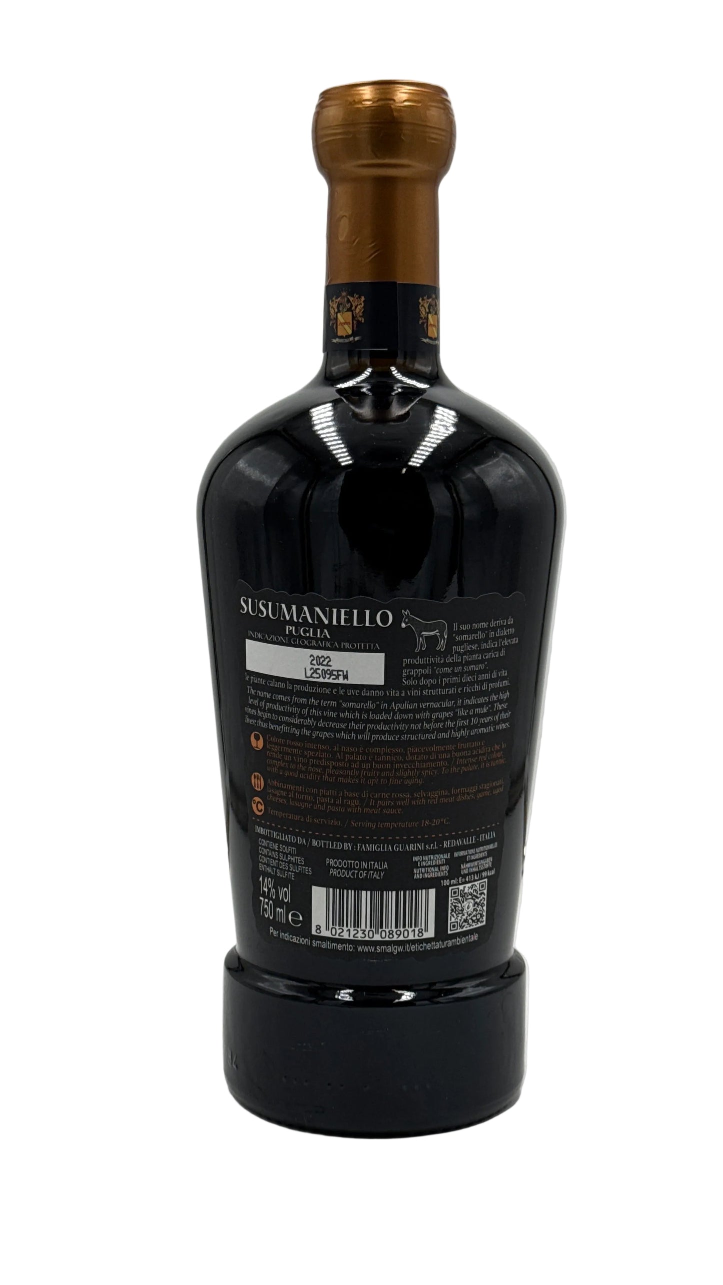 Susumaniello Puglia - 75cl