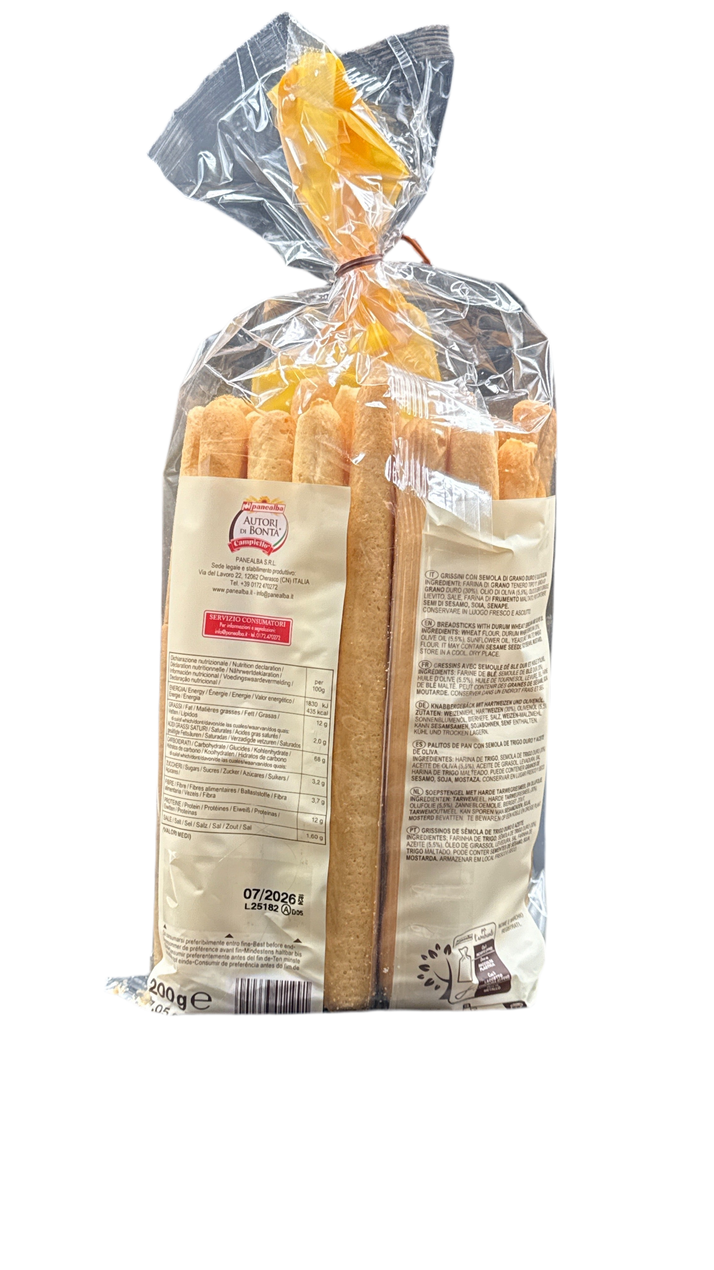 Panealba Stiratini Grano Duro (200g)