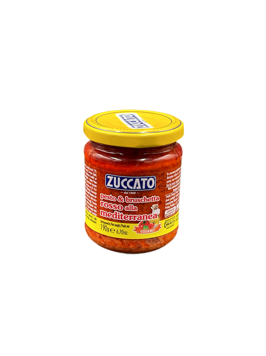 Zuccato Pesto & Bruschetta Rosso alla Mediterranea - 190g